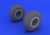 Eduard 632017 B-17 wheels 1/32 (HONG KONG MODELS)